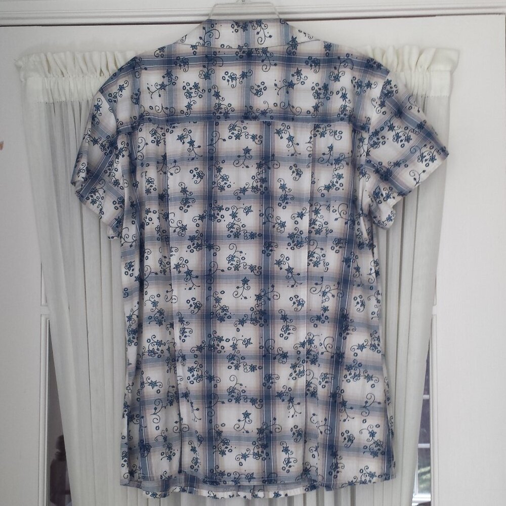 Style & Co Collared Blouse - Picture 5 of 9
